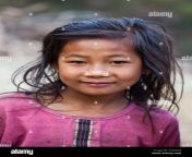 portrait of a young nepalese girl smiling helambu region nepal cxd3gw.jpg from nepali small age