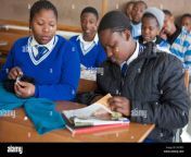 south african secondary high school children in a class in sophumelela d47dfy.jpg from south african school
