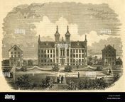 1854 engraving antioch college at yellow springs ohio it opened in d8x42k.jpg from xwxx cex college g