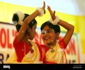 girls perform a traditional indian dance at a pre school party in e78ne4.jpg from school neude dance in indian