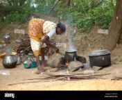 tamil nadu india circa 2009 unidentified woman cooking rice outdoors enrtdh.jpg from tamil nadu village ladies outdoor pee