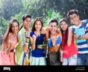 group indian college students fist victory success shouting in park jb6f8g.jpg from desi college student outdoor group sex in the picnic