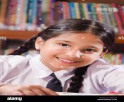 1 indian school girl student book studying education in library k6p3a4.jpg from 12 yeras old sexw india