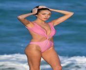 sophia culpo in a pink swimsuit on the beach in miami 12 19 2020 9 thumbnail.jpg from sophia culpo sexy 1