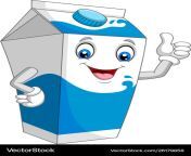 cartoon milk box giving thumb up vector 26179858.jpg from cartoon milk