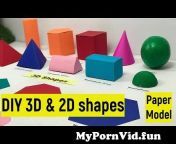 mypornvid fun 3d shapes model out of paper 124 3d shapes diy 124 easy diy 3d and 2d shapes making 124 3d shapes names preview hqdefaul.jpg from lolibooru 3d sample