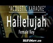 hifimov co hallelujah female key acoustic karaoke.jpg from view full screen hallelujah indigo