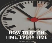how to be on time.png 600x900.png from every time