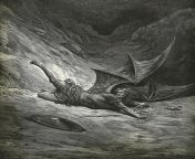 satan cast out by archangel michael paradise lost illustration gustave dore 1866.jpg from satan