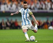 lionel messi argentina netherlands world cup qatar 2022.jpg from www messi image com