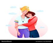 lesbian couple lgbt cartoon vector 38439160.jpg from lesbians love cartoons