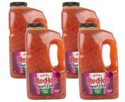 franks redhot 0 5 gallon sweet chili sauce 4case or spicy sweet flavor fusion in bulk24336 1692324998 jpgc1 from hot and swe