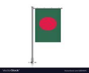bangladesh flag hanging on a pole vector 12854041.jpg from bangladeshi pole