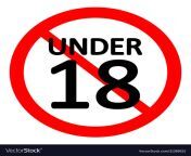 18 age restriction sign vector 21369521.jpg from 9 age 18 age xxx sexyn bbw xnx
