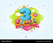 3 years vector 31657012.jpg from 3 eyrs