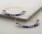 gas bijoux blue motif lendemain hoops blue product 1 948661828 normal jpeg from gas6ibjioxi