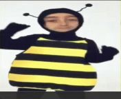 bee dance.gif from shikita bee dancing and showing boobs on strip chat