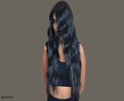 long black hair styles.jpg from black lonq