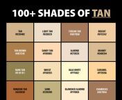 shades of tan color chart with names and hex codes jpgv1683611200width1100 from tan