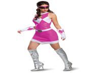 104869 pink power ranger costume for women.jpg from rangers sexy pink and red