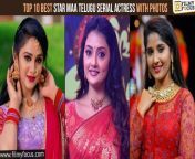 top 10 best star maa tv telugu serial actress with photos 2.jpg from xxx an peru meenakshi serial