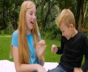 a younger brother and older sister tickle each other outside and smile at the camera slowmo hm2c3x a thumbnail 1080 01.png from young brother fuck