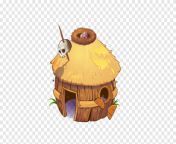 png clipart straw house skull template cartoon.png from 堥塈堛 奡塈堥 塈堭