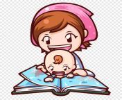 png clipart babysitting mama cooking mama 2 dinner with friends crafting mama gardening mama babysitting s child reading.png from la mamá