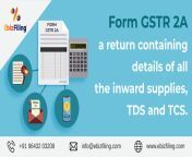 form gstr 2a a return containing details of all the inward supplies tds and tcs.png from what is gstr 124 gstr 2b 124 gstr 3b 124 gstr 2a 124 cmp 08 124 gstr amp gstr 9a by the accounts